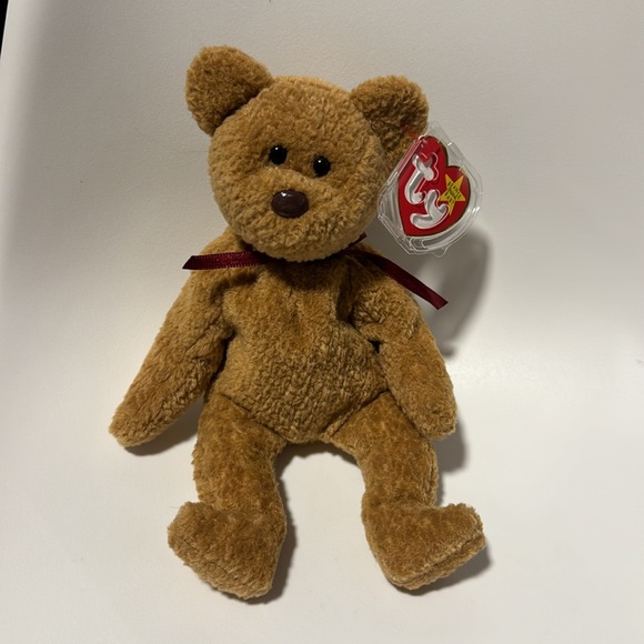 Beanie Baby Curly Bear 1993 - Picture 2 of 2